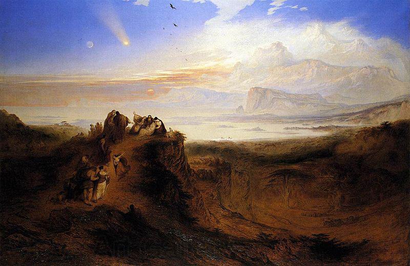 John Martin The Eve of the Deluge Germany oil painting art